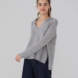 Revive Cashmere Hoodie Sweater